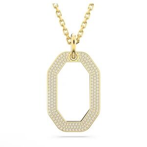 Swarovski Dextera Pendant, Octagon Shape, Gold-Tone